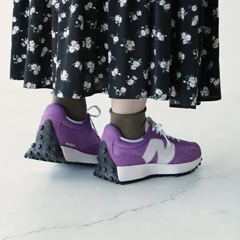 Giày New Balance Wmns 327 'Virtual Violet' WS327HE - Ảnh 7
