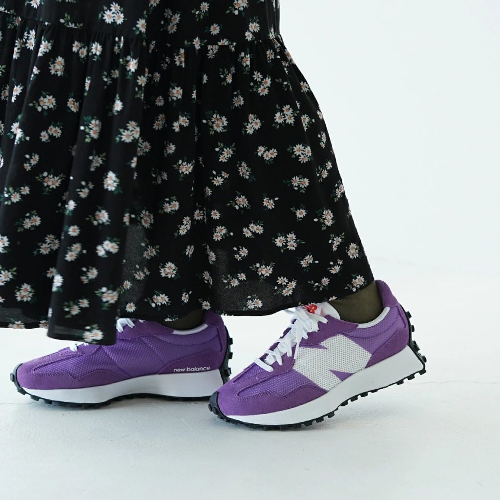 Giày New Balance Wmns 327 'Virtual Violet' WS327HE - Ảnh 5