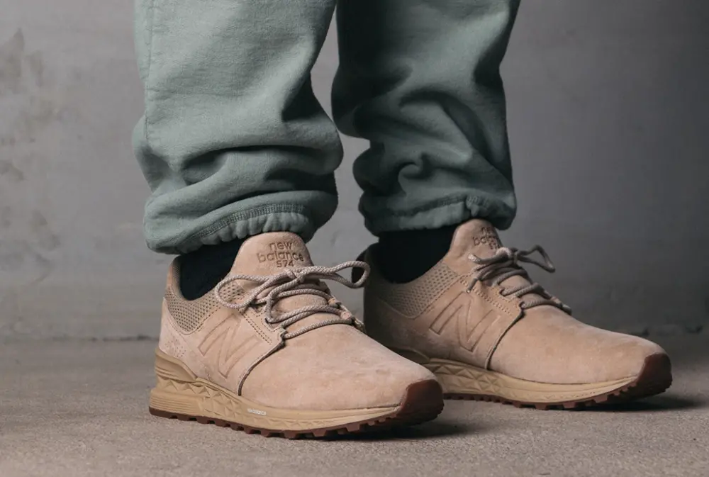 Giày New Balance 574 Sport 'Sand' MS574DD - Ảnh 3