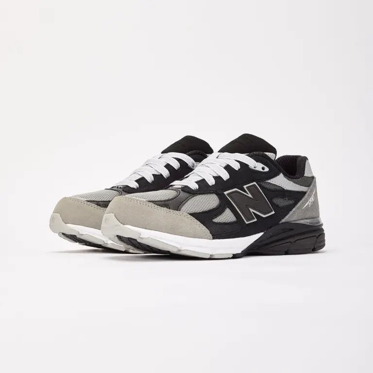 Alternative view of Giày New Balance DTLR x 990v3 Big Kid ‘GR3YSCALE’ GC990DR3