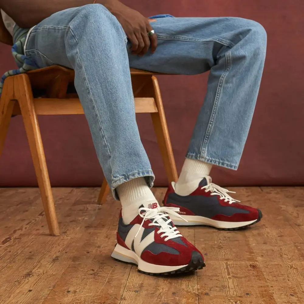 Giày New Balance 327 'Navy Blue Red White' MS327MR - Ảnh 4