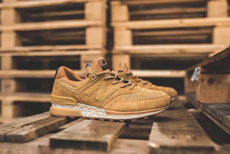 Giày New Balance 574 Sport 'Brown' MS574CB - Ảnh 4
