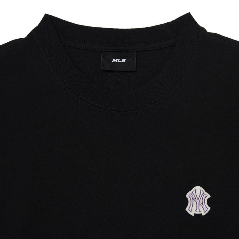 Áo MLB Basic Small Logo ‘Black’ 3ATSB0233-50BKS - Ảnh 3