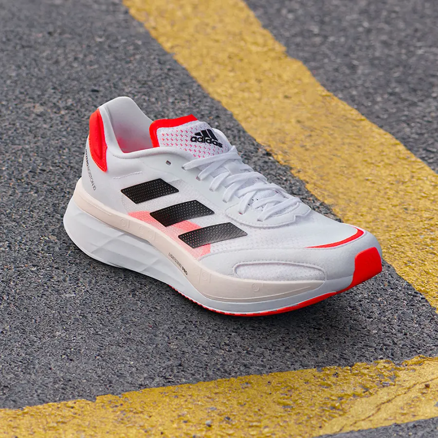 Alternative view of Giày Adidas Adizero Boston 10 'Solar Red' FY4079