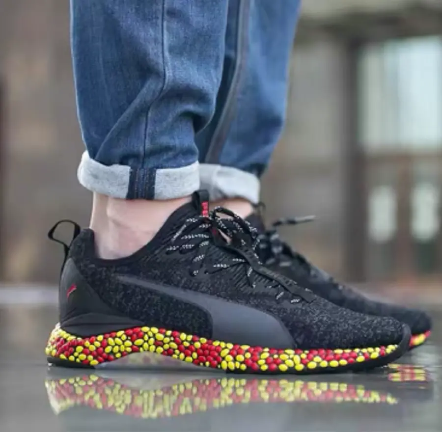 Alternative view of Giày Puma Hybrid Runner 'Black' 191111-12