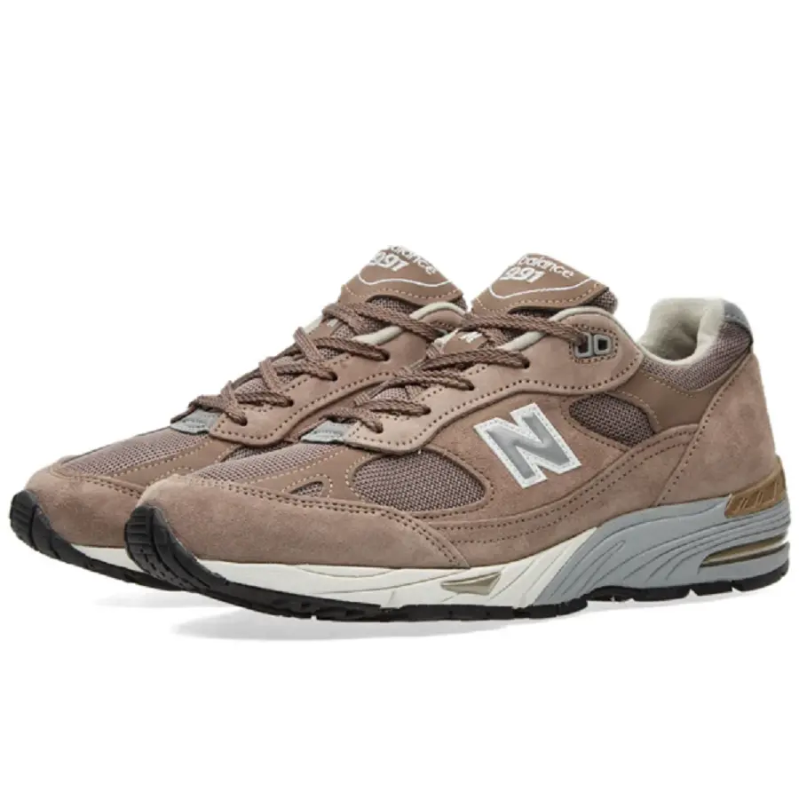 Giày New Balance Wmns 991 Made In England ‘Cappucino Silver’ W991EFS - Ảnh 3