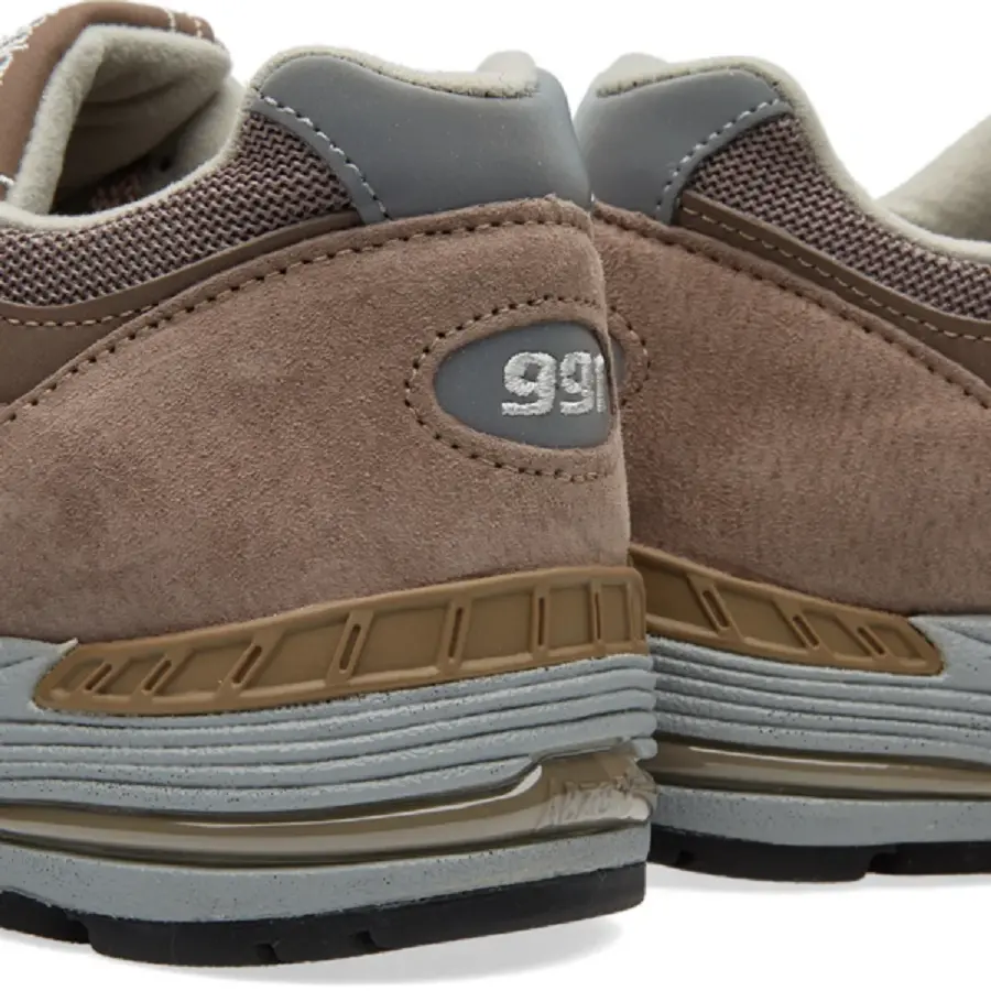 Giày New Balance Wmns 991 Made In England ‘Cappucino Silver’ W991EFS - Ảnh 4