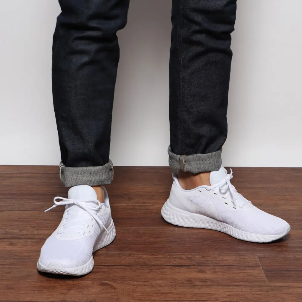 Giày Nike Revolution 5 White BQ3204-103 - Ảnh 4