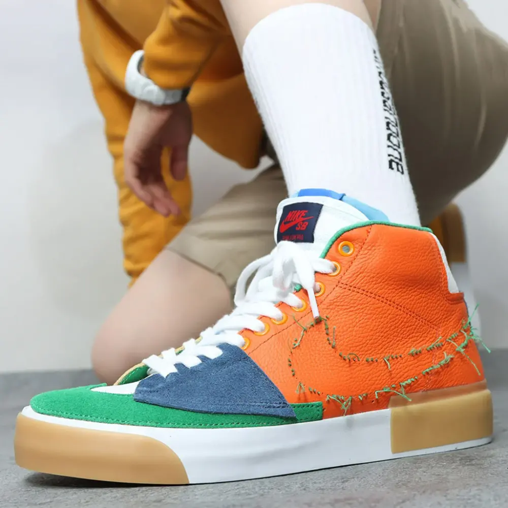 Giày Nike Zoom Blazer Mid Edge SB 'Multi-Color' DA2189-800 - Ảnh 5