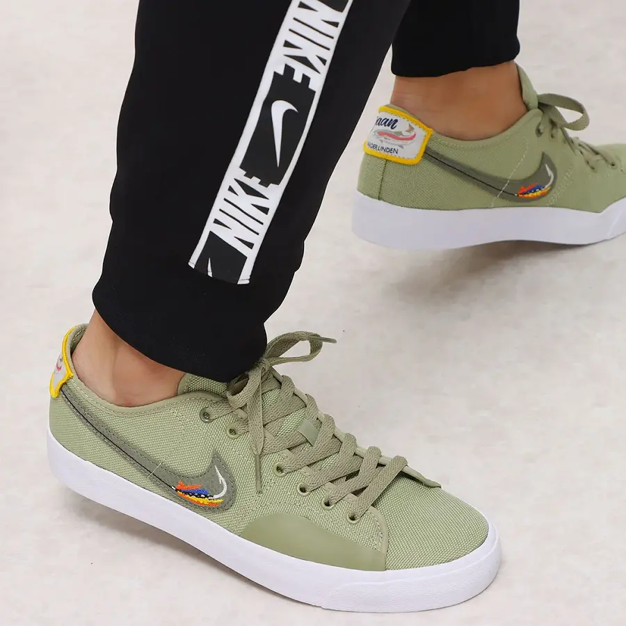 Alternative view of Giày Nike SB Blazer Court DVD Linden 'Dusty Olive' CZ5605-300