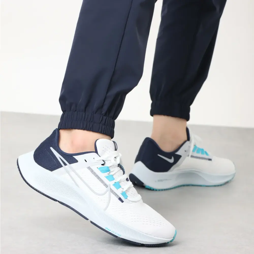 Giày Nike Air Zoom Pegasus 38 White Blue CW7356-101 - Ảnh 5
