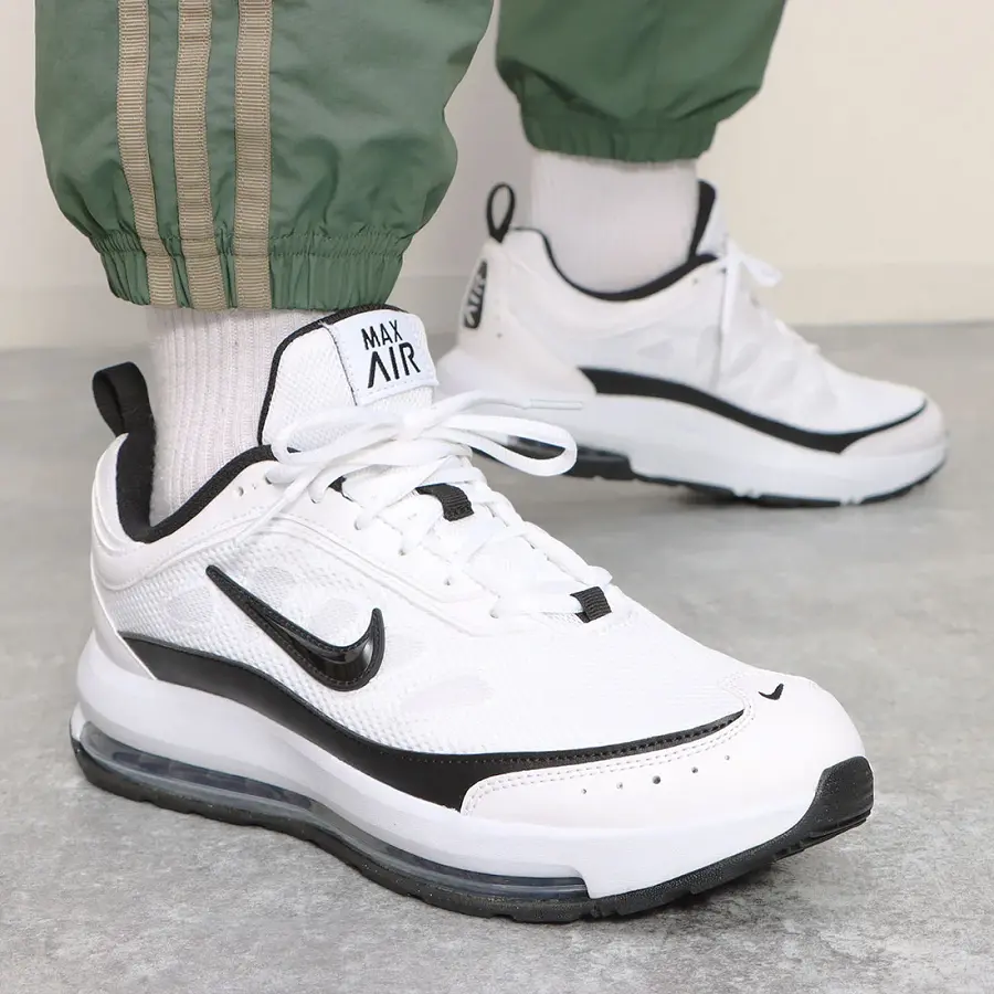 Giày Nike Air Max AP White Bright Crimson Black CU4826-100 - Ảnh 4