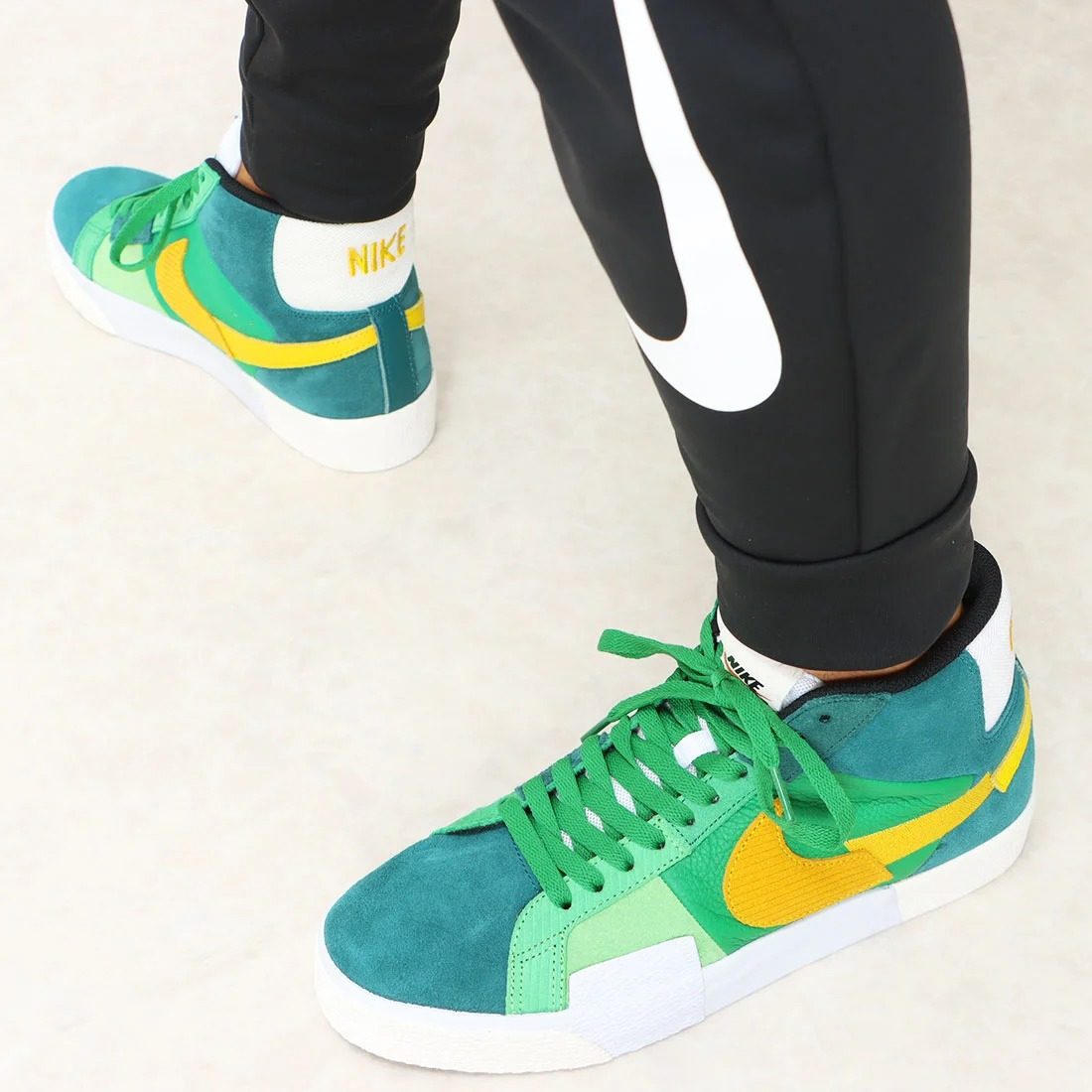 Giày Nike Blazer Mid ‘Mosaic Green’ DA8854-300 - Ảnh 6