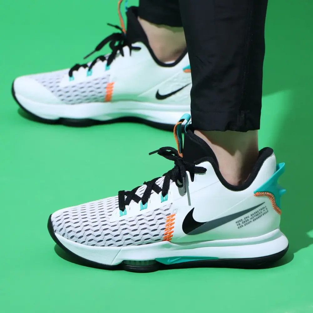 Giày Nike LeBron Witness 5 EP 'Clear Jade' CQ9381-100 - Ảnh 3