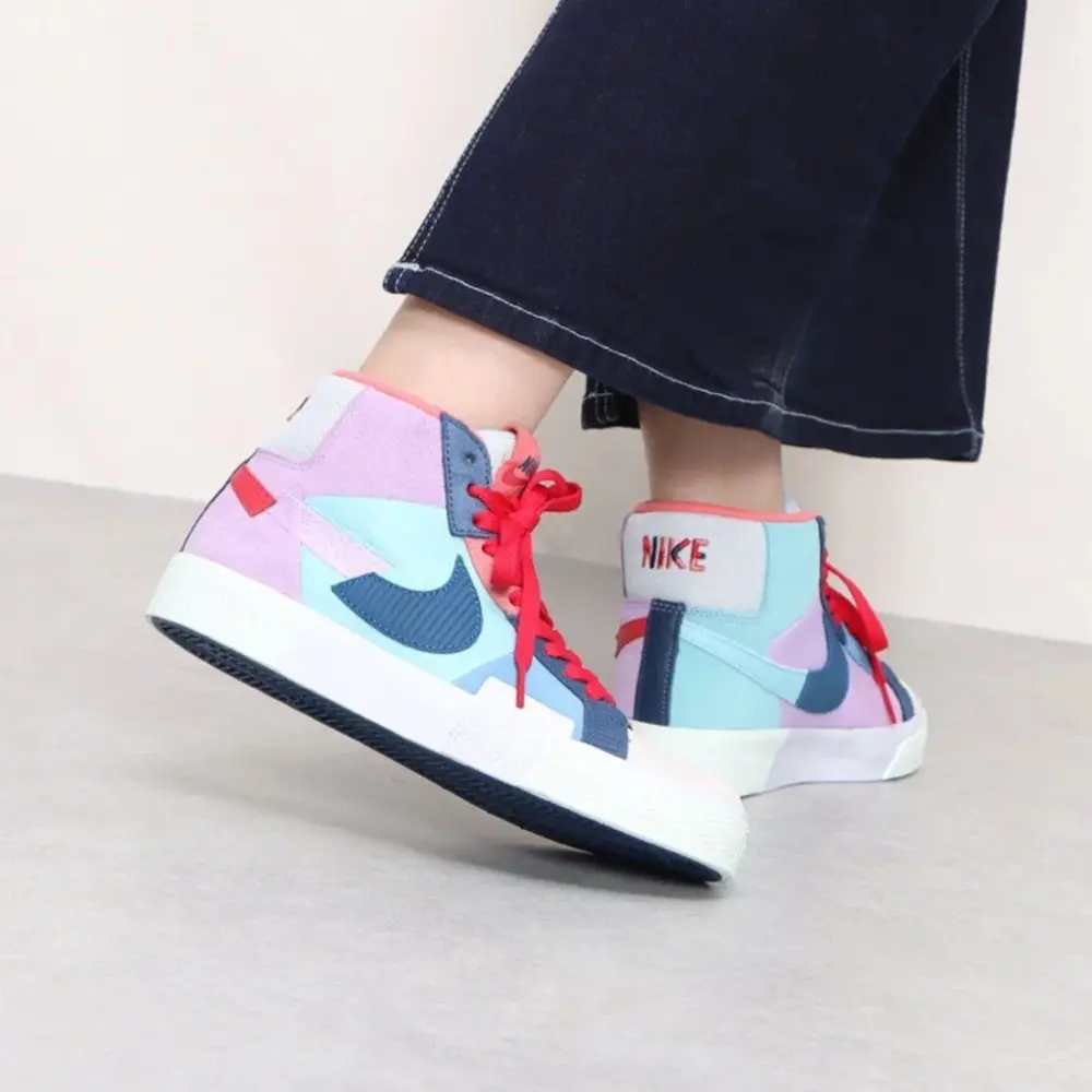 Giày Nike Zoom Blazer Mid Premium SB 'Mosaic Pack Multi' DA8854-500 - Ảnh 5
