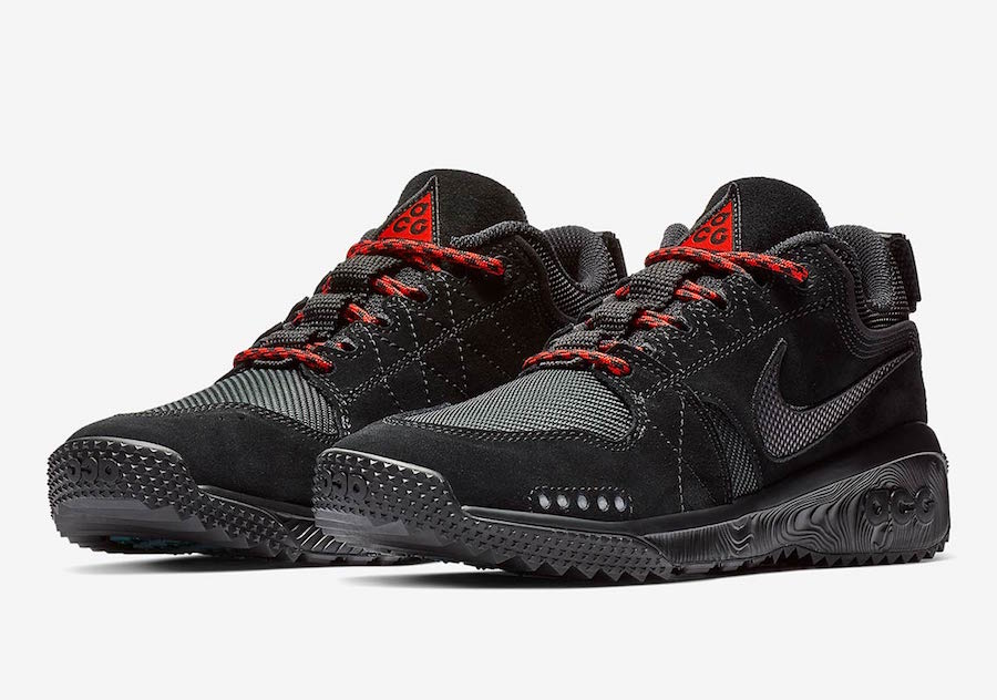 Giày Nike ACG Dog Mountain 'Triple Black' AQ0916-003 - Ảnh 11