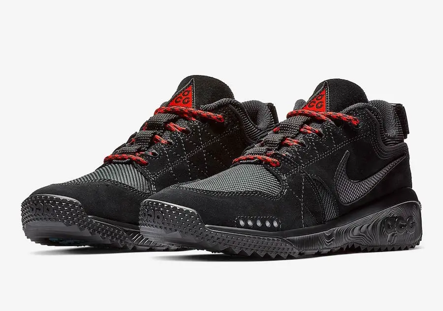Giày Nike ACG Dog Mountain 'Triple Black' AQ0916-003 - Ảnh 11