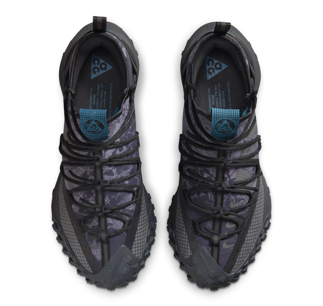 Giày Nike ACG Mountain Fly Low 'Black Green Abyss' DC9660-001 - Ảnh 6