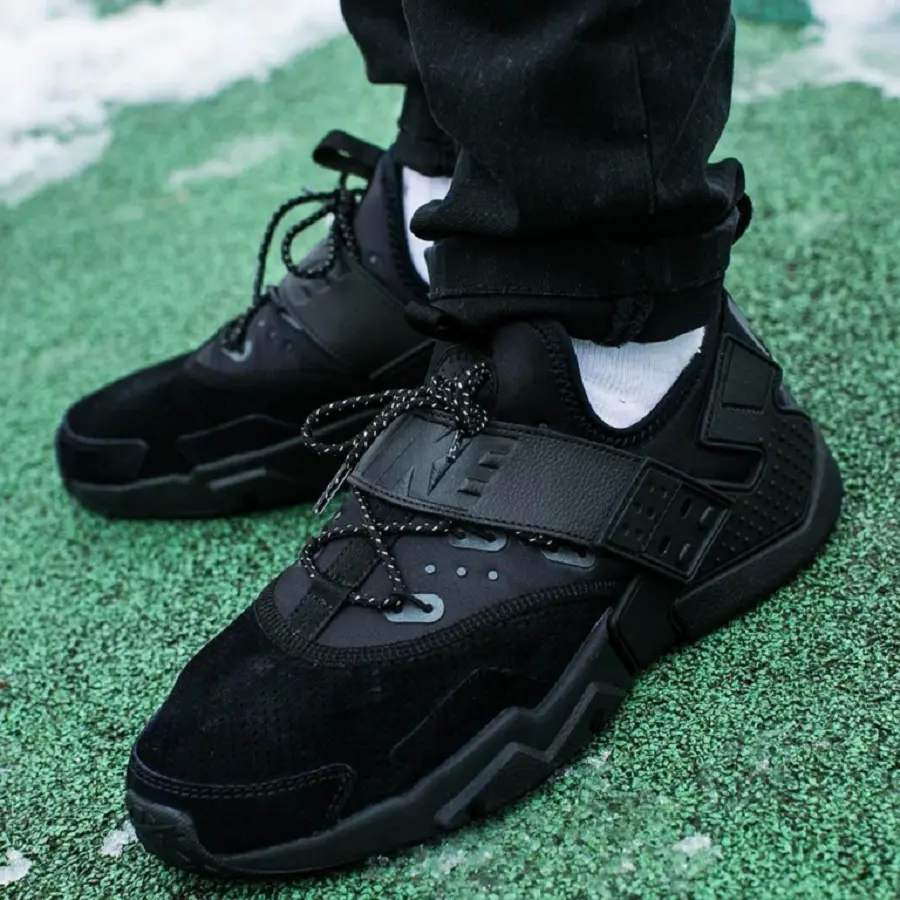 Giày Nike Air Huarache Drift Premium ‘Black’ AH7335-001 - Ảnh 3