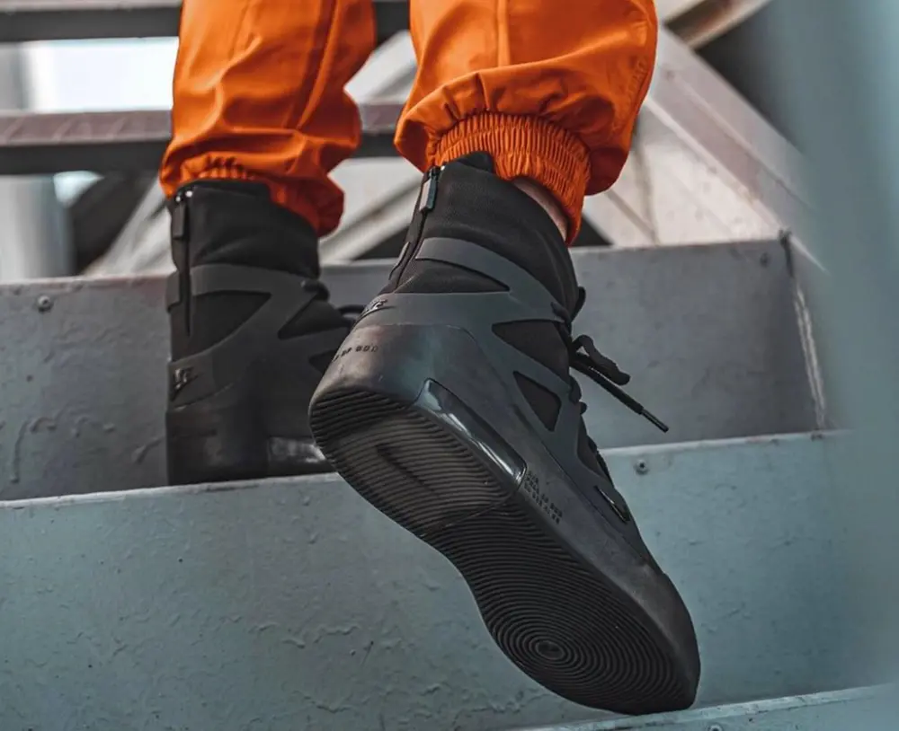 Giày Nike Air Fear of God 1 'Triple Black' AR4237-005 - Ảnh 7