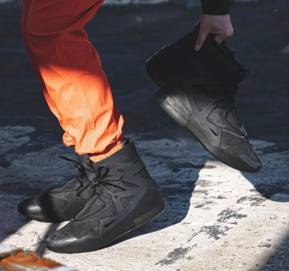 Giày Nike Air Fear of God 1 'Triple Black' AR4237-005 - Ảnh 4