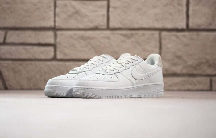 Giày Nike Air Force 1 '07 Craft 'White Vast Grey' CN2873-101 - Ảnh 5