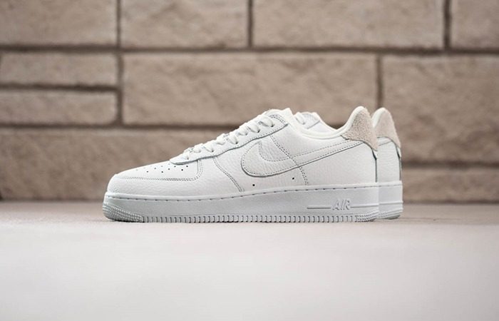 Giày Nike Air Force 1 '07 Craft 'White Vast Grey' CN2873-101 - Ảnh 7