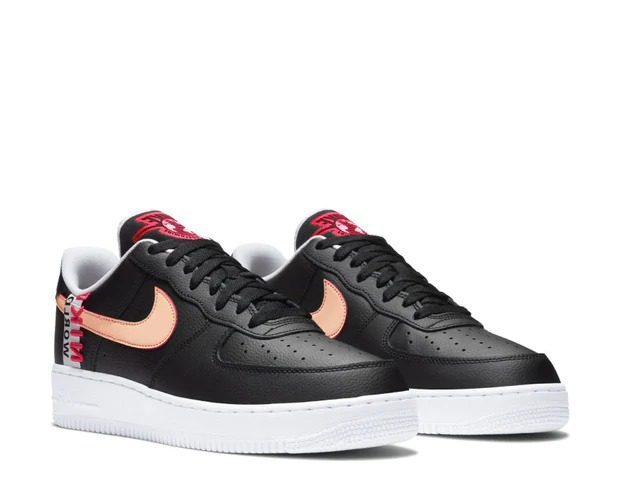 Giày Nike Air Force 1 Low 'Worldwide Pack Black Crimson' CK6924-001 - Ảnh 3