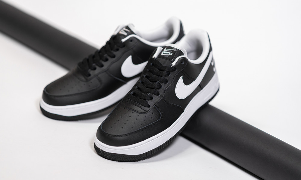 Air Force 1 '07 LV8 'Double Swoosh Black White' - Nike - CT2300