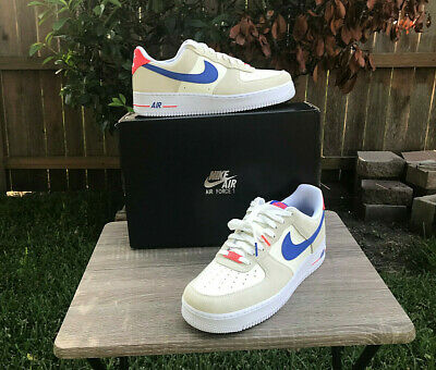 Giày Nike Air Force 1 '07 LV8 'Coconut Milk Hyper Royal' DM8314-100 - Ảnh 6