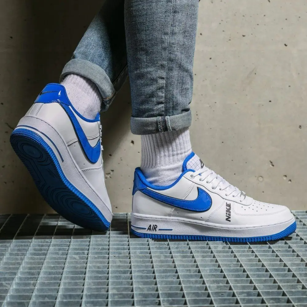 Giày Nike Air Force 1 Low White Royal DC8873-100 - Ảnh 6