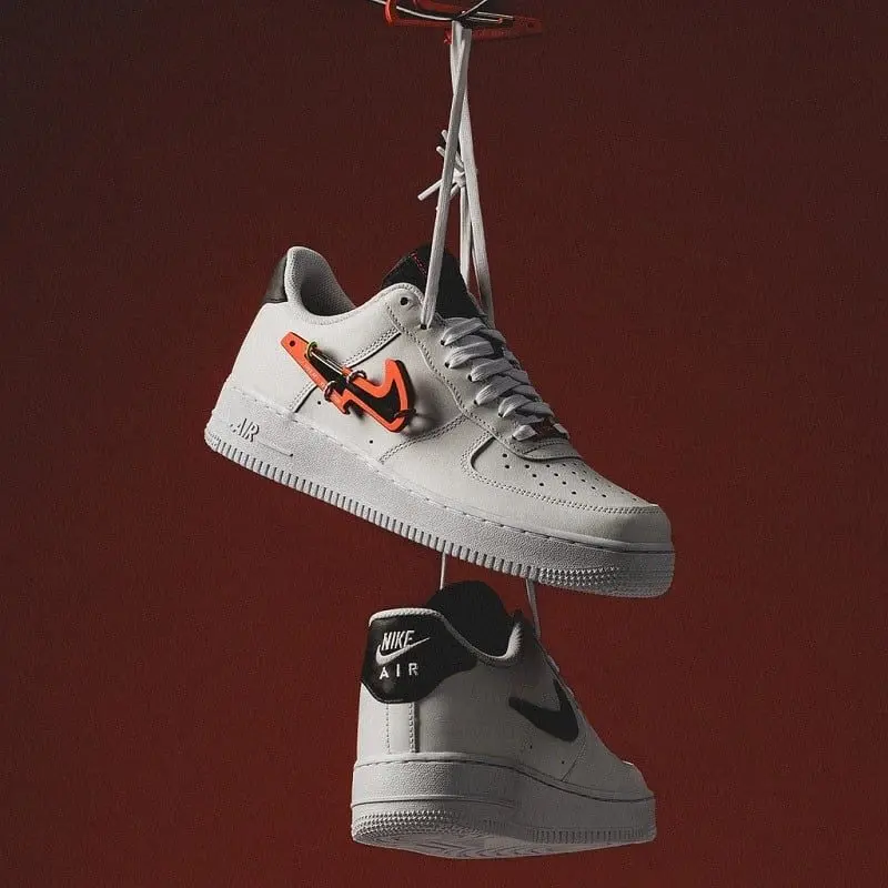 Giày Nike Air Force 1 Carabiner 'Habanero Red' DH7579-100 - Ảnh 5