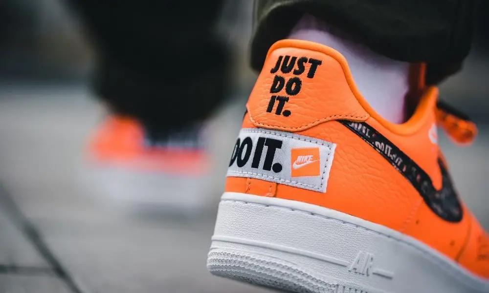 Giày Nike Air Force 1 '07 Premium Just Do It 'Total Orange' AR7719-800 - Ảnh 3