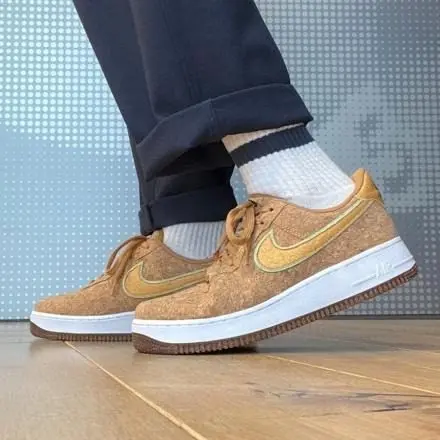 Giày Nike Air Force 1 '07 Premium 'Happy Pineapple Cork' DJ2536-900 - Ảnh 6