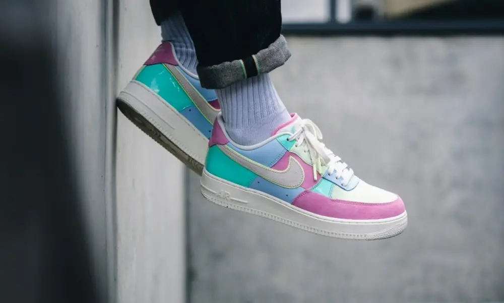 Giày Nike Air Force 1 Low 'Spring Patchwork' 2018 AH8462-400 - Ảnh 4