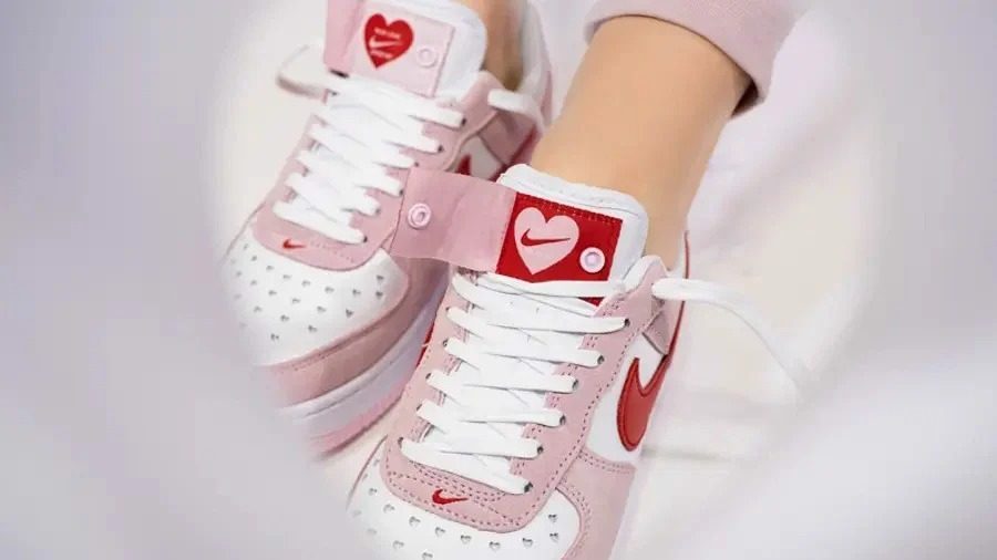 Giày Nike Air Force 1 Low '07 QS 'Valentine’s Day Love Letter' DD3384-600 - Ảnh 4