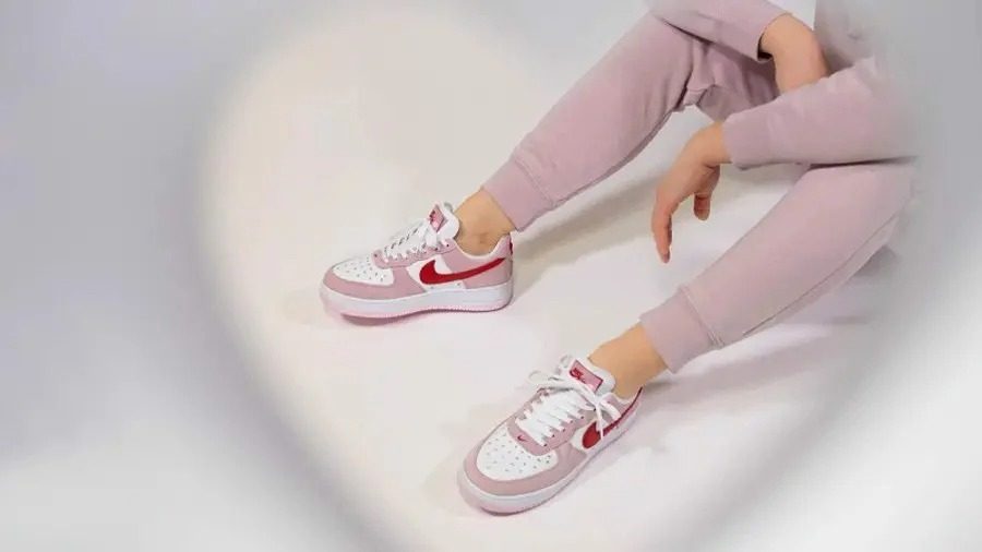 Giày Nike Air Force 1 Low '07 QS 'Valentine’s Day Love Letter' DD3384-600 - Ảnh 5