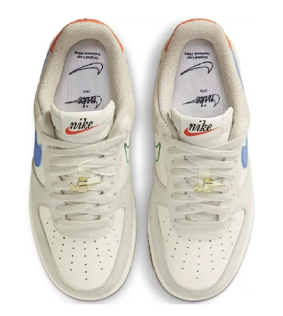 Giày Nike Air Force 1 Low First Use Sail Royal 'Sail' DA8302-100 - Ảnh 5
