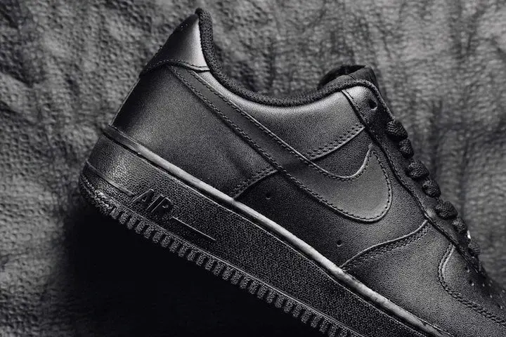 Alternative view of Giày Nike Air Force 1 Low 'Triple Black' 315122-001