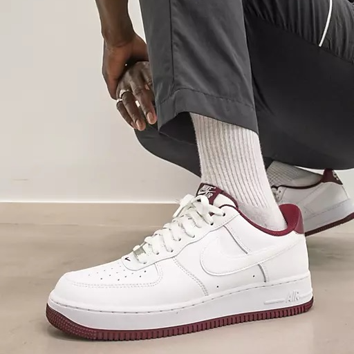 Giày Nike Air Force 1 Low '07 'White Dark Beetroot' DH7561-106 - Ảnh 4