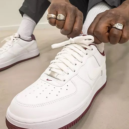 Giày Nike Air Force 1 Low '07 'White Dark Beetroot' DH7561-106 - Ảnh 3