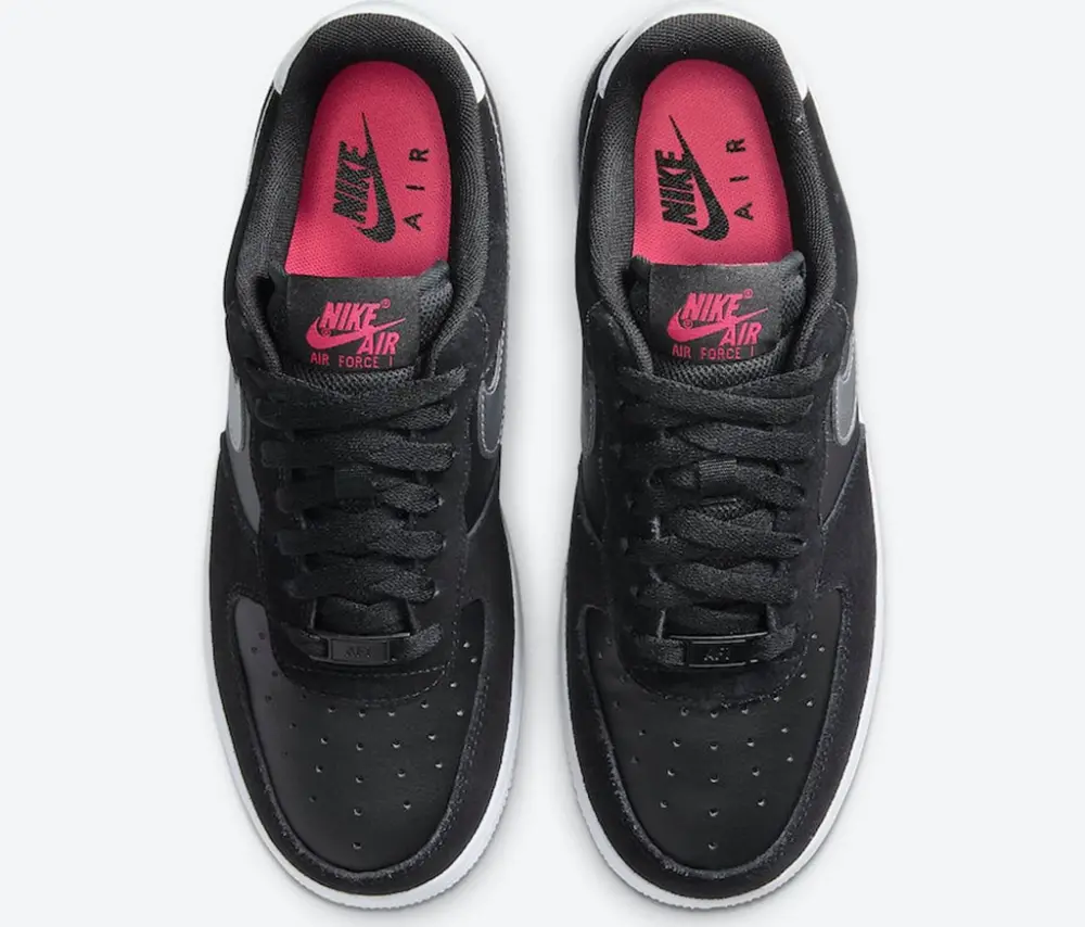 Giày Nike Wmns Air Force 1 '07 'Black Metallic Silver' DA4282-001 - Ảnh 6