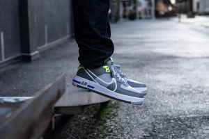 Alternative view of Giày Nike Air Force 1 React 'Wolf Grey' CD4366-002