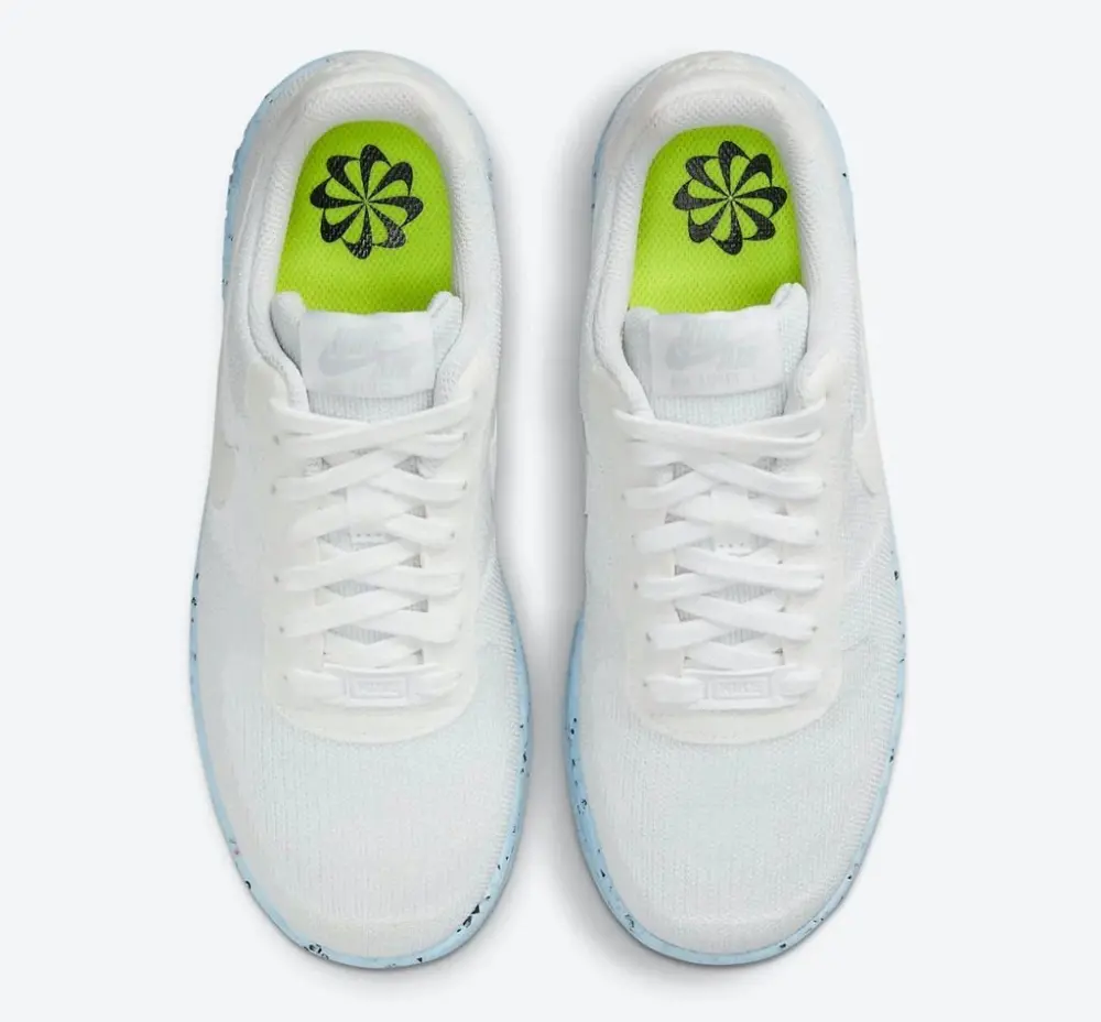 Giày Nike Wmns Air Force 1 Crater Flyknit 'Pure Platinum' DC7273-100 - Ảnh 3