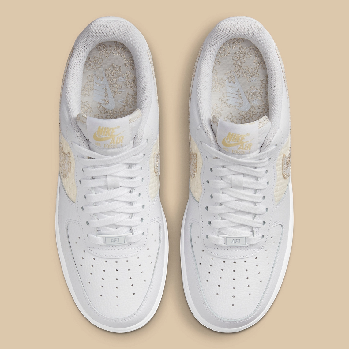 Giày Nike Air Force 1 'White Gold' DO9458-100 - Ảnh 2