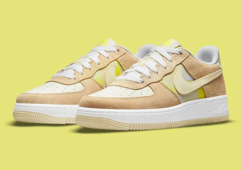 Giày Nike Air Force 1 Low GS 'Lemon Drop' DM9476-700 - Ảnh 4