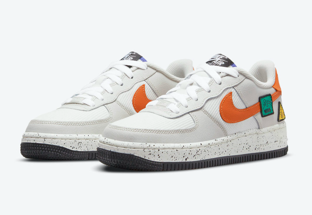 Giày Nike Air Force 1 Low 'Light Bone Sail - Starfish Orange' DO4657-081 - Ảnh 6