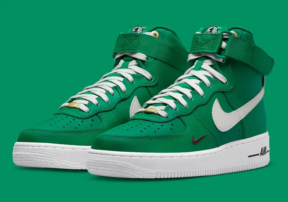 Alternative view of Giày Nike Air Force 1 High 40th Anniversary 'Malachite' DQ7584-300
