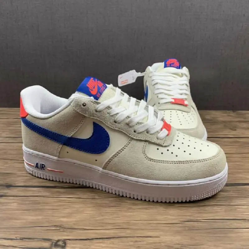 Giày Nike Air Force 1 '07 LV8 'Coconut Milk Hyper Royal' DM8314-100 - Ảnh 5