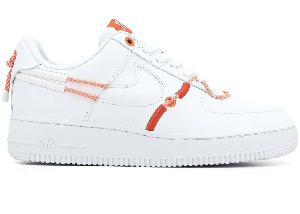 Giày Nike Air Force 1 'White and Safety Orange' DH4408-100